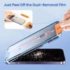 Einfache Installation Staubfreier Displayschutz für iPhone 17 Pro Max/17 Pro/17 Air 16 Pro Plus Gehärtetes Glas Kratzfeste Folien