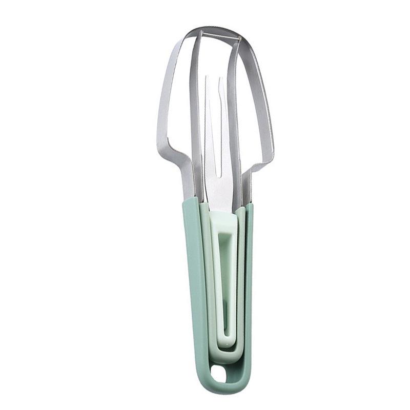 3-in-1 Stainless Steel Watermelon Slicer & Fruit Cutter