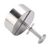 Burger Press, 4.5 Inch Hamburger Press, 304 Stainless Steel Non Stick Burger Patty Maker for Beef, Vegetables, Rice