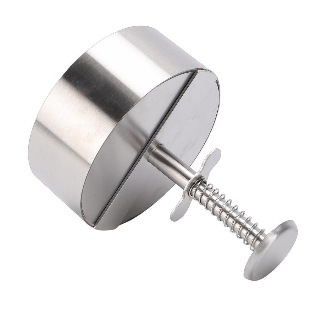 Burger Press, 4.5 Inch Hamburger Press, 304 Stainless Steel Non Stick Burger Patty Maker for Beef, Vegetables, Rice