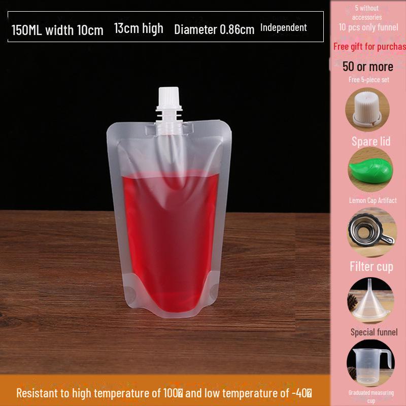 Portable Music Festival Water Bag - Food Grade, Disposable, Essential for Concerts