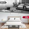 2 Pack Under Bed Storage Container with Lids and Wheels 60L Under Bed Storage Organizer Bins, Rolling Underbed Storage for Clothes, Shoes, Blankets