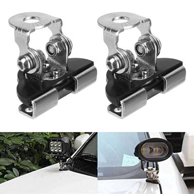 Araba Far Tutucu LED Projektörler Kelepçe Spot Işık Standı Bar Braketi Off Road 4x4 Tekne Deniz Evrensel için Oto Aksesuarları