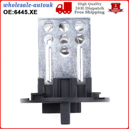 Heater Blower Motor Fan Resistor FOR Citroen C4 Peugeot 307 6445XE 6445.XE