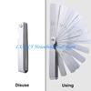 J0MC Stainless Steel Feeler Gauge Double Marked Metric and Imperials Gaps Measuring Tool