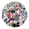 50 Japanese Comic Records Horizon Graffiti Stickers Suitcase Refrigerator Car Decoration Stickers