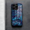 Custodia per Telefono Fundas in Fibra di Carbonio Forgiata Per IPhone 17 Air 16 E Pro Max 15 14 13 Mini 12 Pro 11 Max Plus Copertura in Vetro Nero