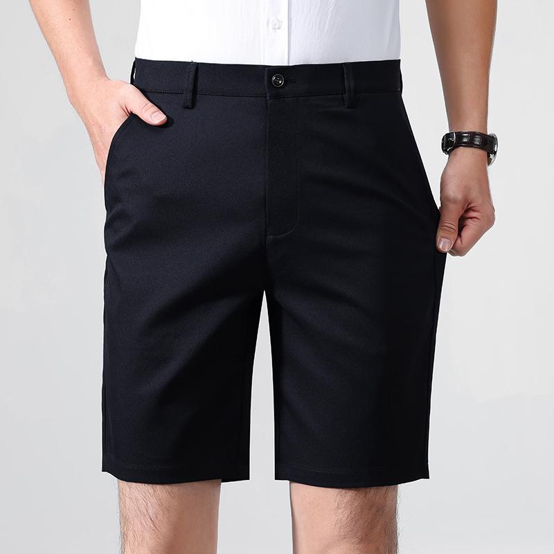 Classic Fit Men's Stretch Bermuda Lightweight Quick Dry Stretch Shorts Golf Shorts Hiking Travel