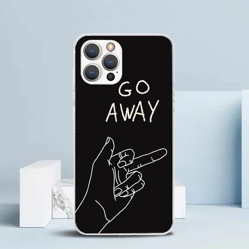 

Middle Finger Soft Cover for iPhone 16 17 Air 15 14 Pro Max 16E Phone Case 13 Mini 12 11 7 SE 8 Print Pattern Fit Cases 16 17 Ai iPhone 11