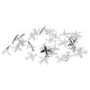 30pcs Silver/Gold Color Airplane Push Pins with Storage Box Airplane Shape Metal Airplane Push Pins Cute Design Zinc Alloy