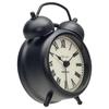 NEXTIME Table Amsterdam Small Alarm Clock, Stylish, Quiet Bell, European Design, Compact, Cool, Perfect for the Bedroom