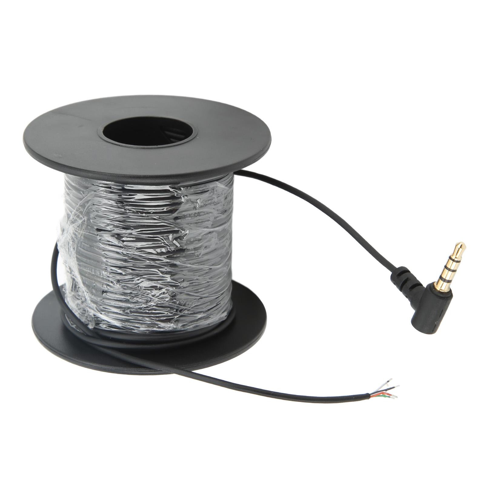 Cavo Telecamera da Pesca Trasmissione HD Cavo Sonar per Pesca con Jack Cuffie da 3,5 mm per Accessori da Pesca 0,07 pollici