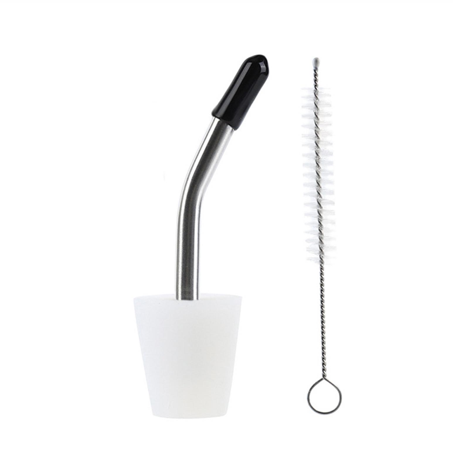 Teas Kettles Pourers Stainless Steels Pourer Spout Teapot Extension Spout Water Kettles Spout Mouths for Outdoor Kettles белый