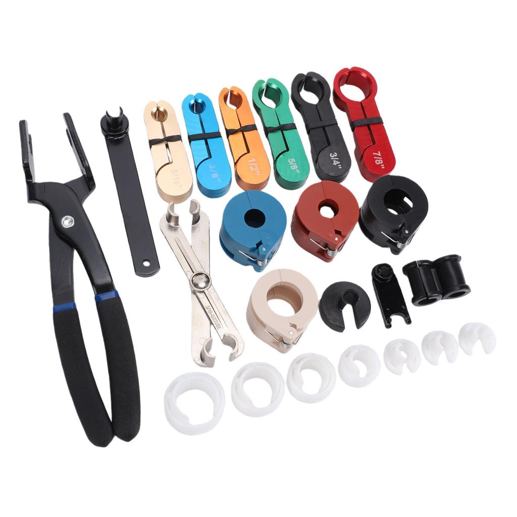 Conjunto de Ferramentas para Desconectar Linha de Combustível Resistente Ferramenta Precisa para Remoção de Linha de Combustível Conjunto de Ferramentas de Substituição para Ford Ranger
