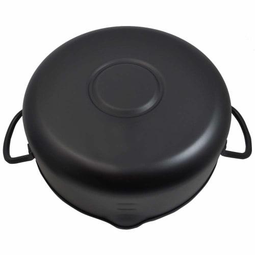 Kai Corporation DZ-5847 20cm Double-Handled Tempura Pot with Thermometer