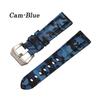 Universal 20mm 22mm 24mm 26mm Silikon Armband Camouflage Gummi Armband Sport Ersatz Uhr Band für männer Handgelenk Band