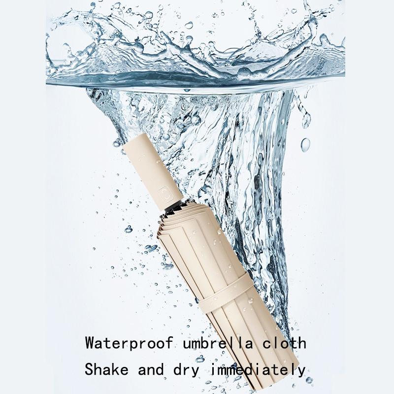 24 Bone block the wind Automatic Folding Umbrella Big Wind Resistant Reinforced Double Umbrella Outdoor In Rainstorm Sunny Day