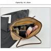 Large Capacity Tote Handbag for Women Faux Leather Shoulder Bag Office Commute Purse CLE