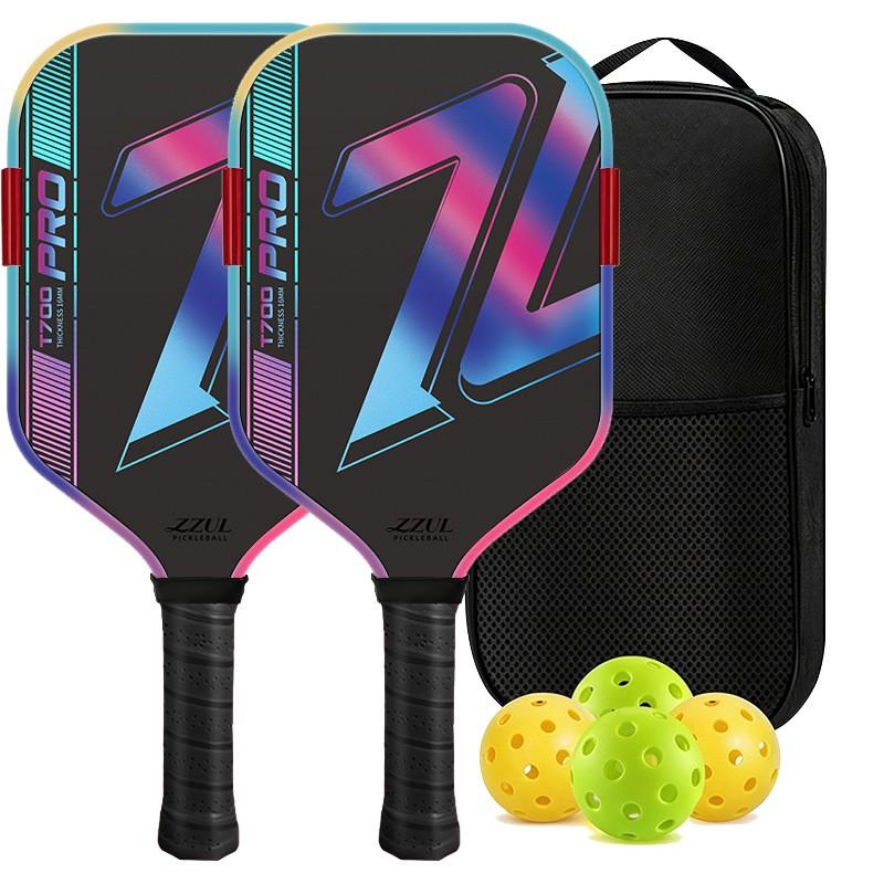 T700 Carbon Fiber Pickleball Paddle - Lightweight Performance Competitive Play