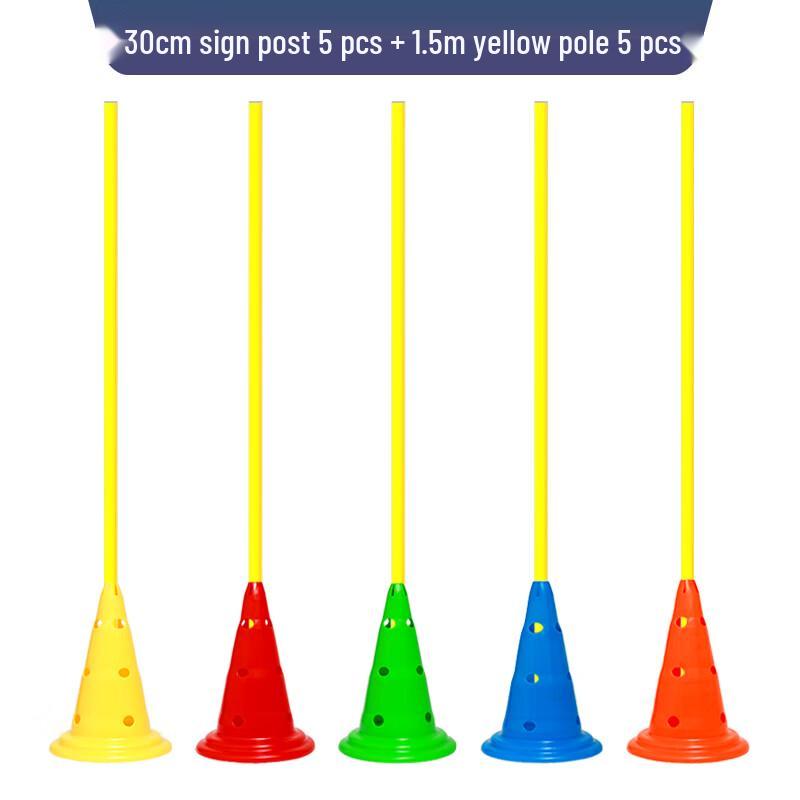

Agility Training Cones & Poles Set