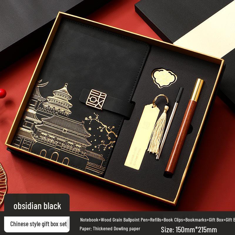 Palace Museum National Trend A5 Notebook Gift Set with Custom Logo
