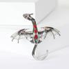 Vintage Enamel Small Flying Dragon Brooches For Men Dragons Pins 6-color Available Office Party Friend Gifts Accessories