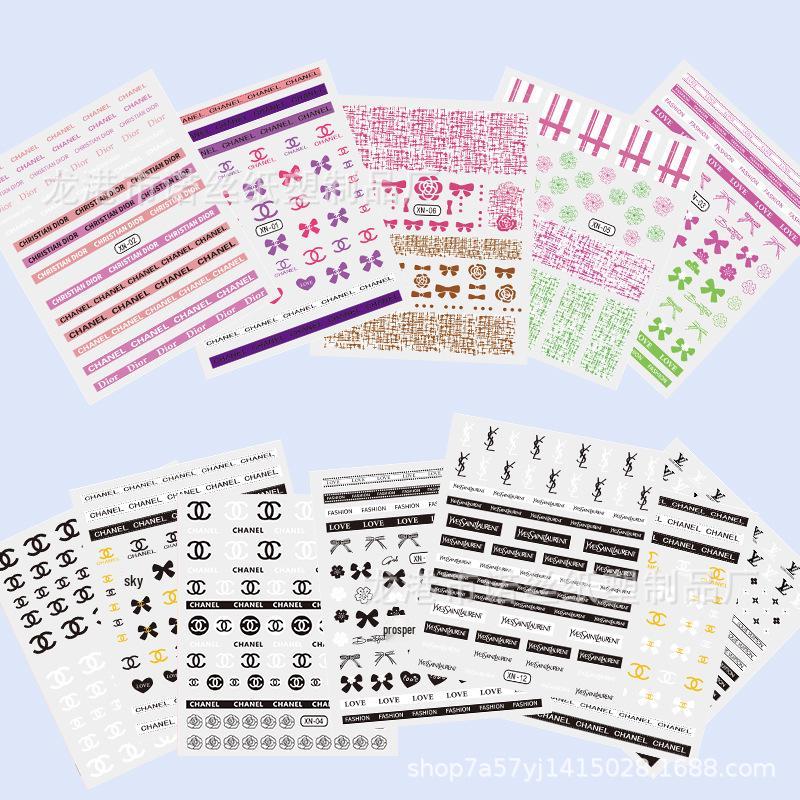 3D Luminous Jelly Nail Stickers for Kids - 5D Embossed Nail Art