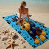 proof beach towel with a Paw Patrol characters pattern - soft,absorbent,quick-drying,machine washable - perfect for swimming,camping,bathing