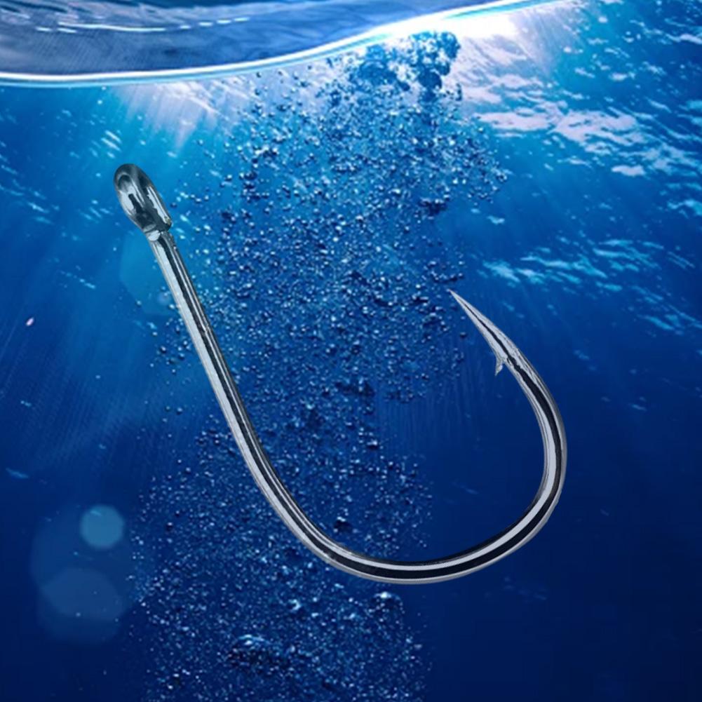 220PCS/Box Carp Fishhook High Carbon Steel Fish Hooks Fishing Barbed Hooks for Freshwater Saltwater Fishing Accessories