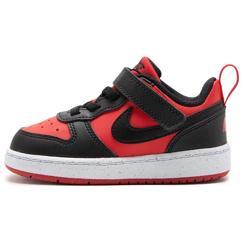 

new Nike Court Borough Low Recraft PS Black University Red 35