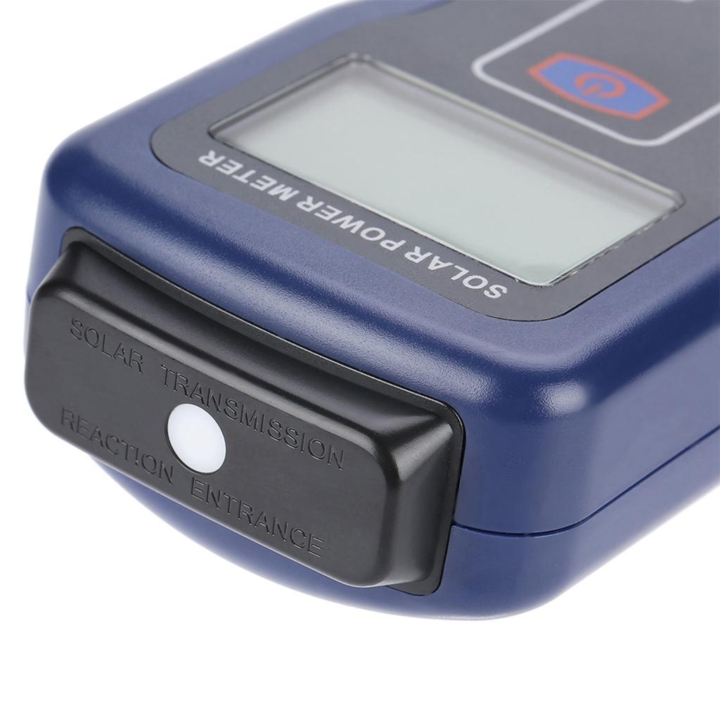 Solar Radiation Meter Solar Power Energy Meter SM206 Digital Solar Power Meter Sun Light Radiation Measuring Testing Instrument