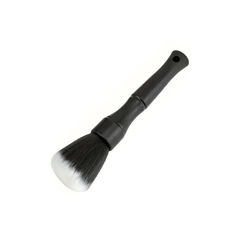 

1pc Soft Bristle Car Interior Detail Brush - Plastic Construction, No Battery or Charging Required, Ideal for Cleaning Dashboard