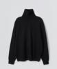 EZIO Seamless Turtle Knit_Black