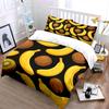 Fruit Pattern Decorative Set Soft Comfortable Duvet Cover Bedding Set Included 1*Duvet Cover & 2*Pillowcases, Gift