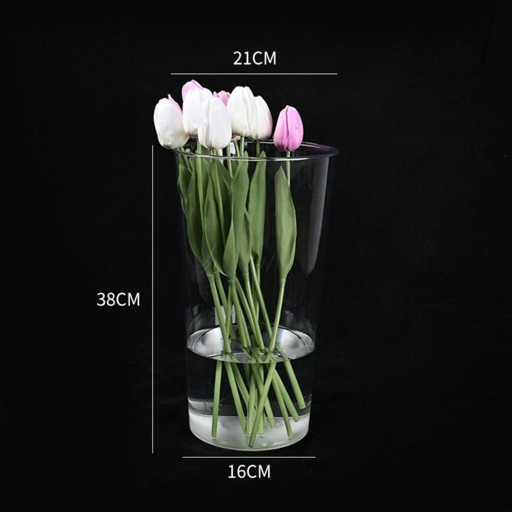 Nordic Style Flower Bucket Acrylic Flower Wake Up Vase Household Flower Vase Living Room
