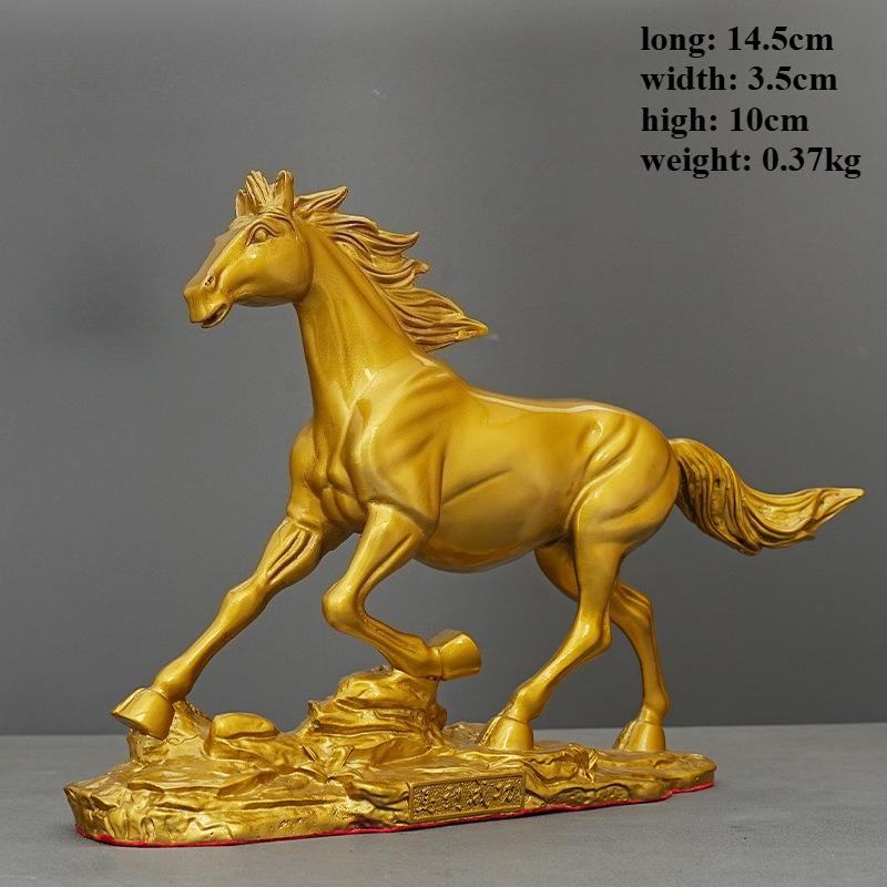 Horse To Success Handicraft Decoration Horse Office Living Room Home Gifts