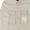 Converse YOTR Woven Shirt Asia Sizing 'Beach Stone' Men's 10025506-A02