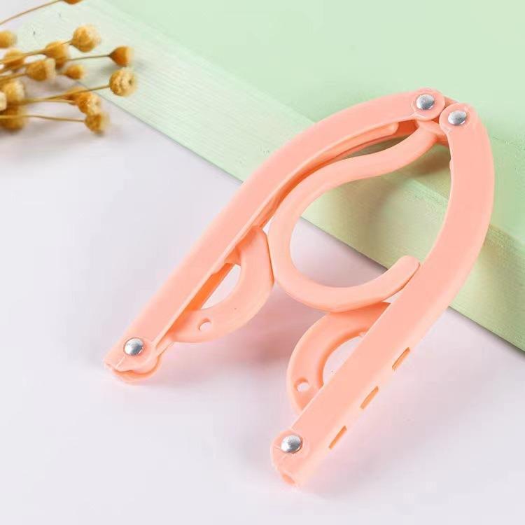 Foldable Clothes Hanger for Travel, Business, Dorms, and Home - Portable Drying Rack for Underwear and Socks