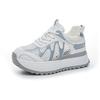 Little white shoes heightening women's shoes 2025 casual fashion versatile Korean version thick-soled breathable mesh dad shoes women's shoes