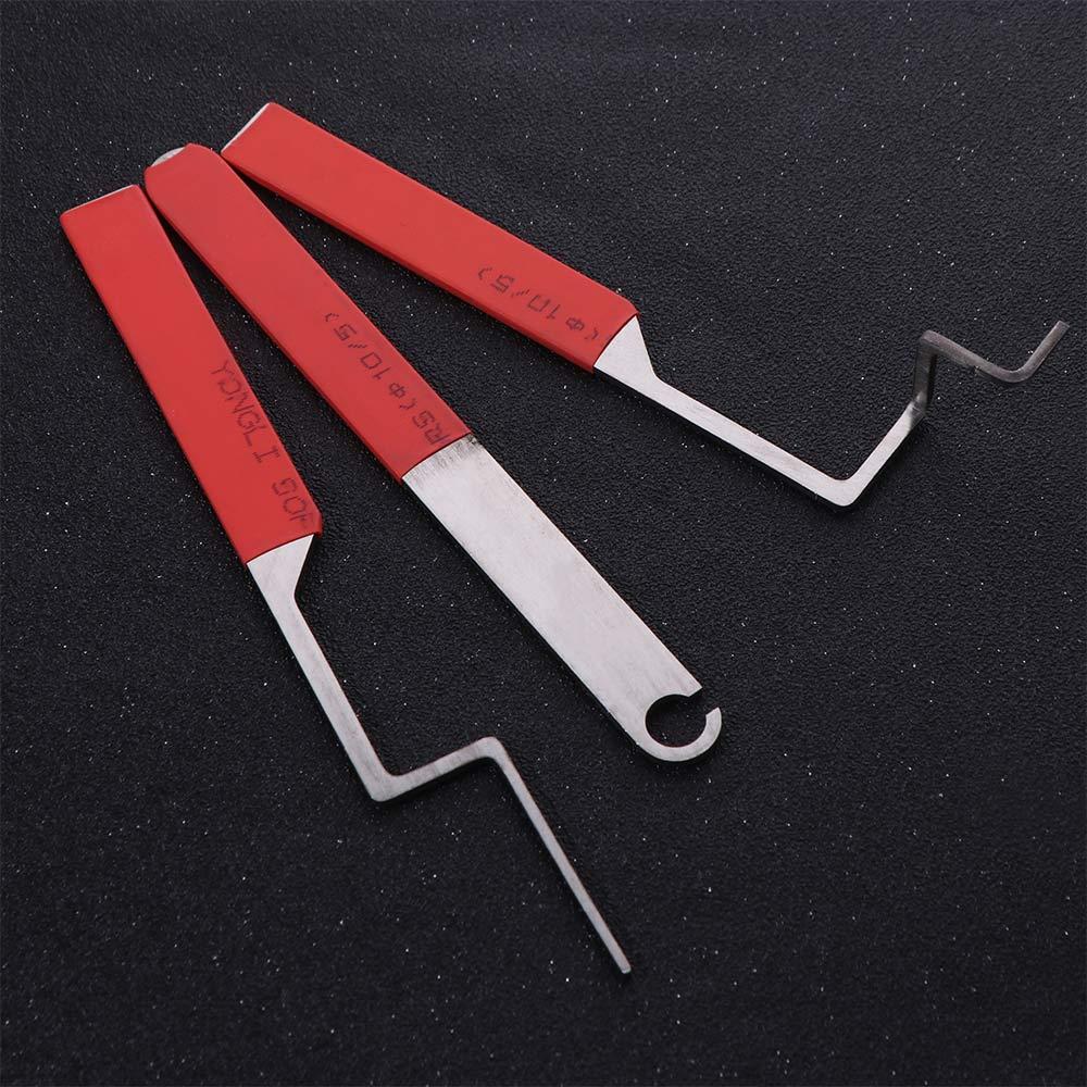 Instrument Compact pentru Deblocarea Ferestrelor Batante Chei de Deschidere Ușă Anti-alunecare Set de Lockpicking Ferestre Blocate