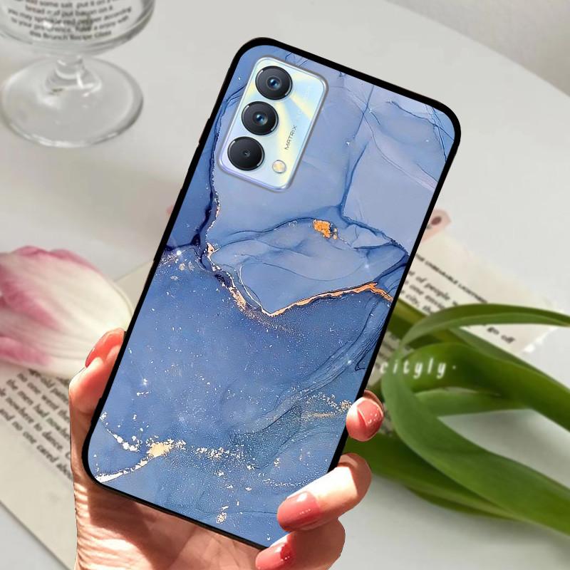 For cover Realme GT Master Case Edition Animal Cartoon Soft Silicone Funda for Realme GT Master Explorer Phone Cover Black Coque