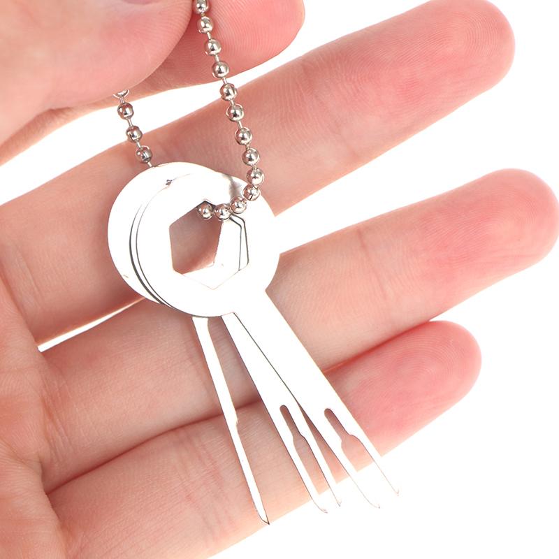 3Pcs/Set Car Terminal Removal Tool Kit Automotive Pin Extractor Remove Tool