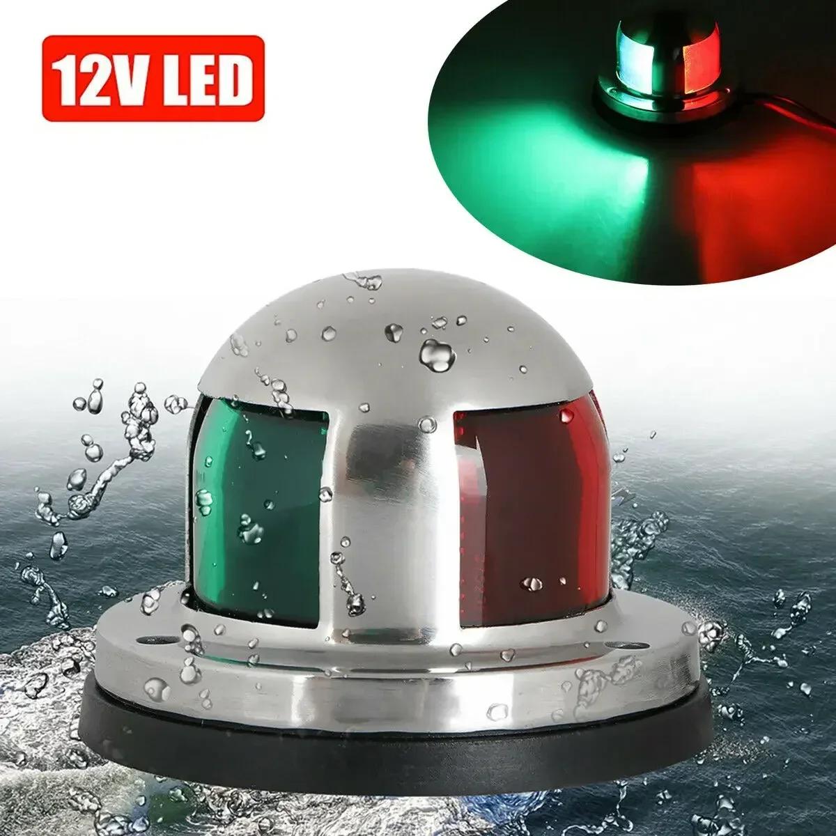 Indicator Navigation Lights Boat Indicator Light Polycarbonate Lens For Pontoon Yacht Skeeter 225 Degrees Bow Light China Mainland