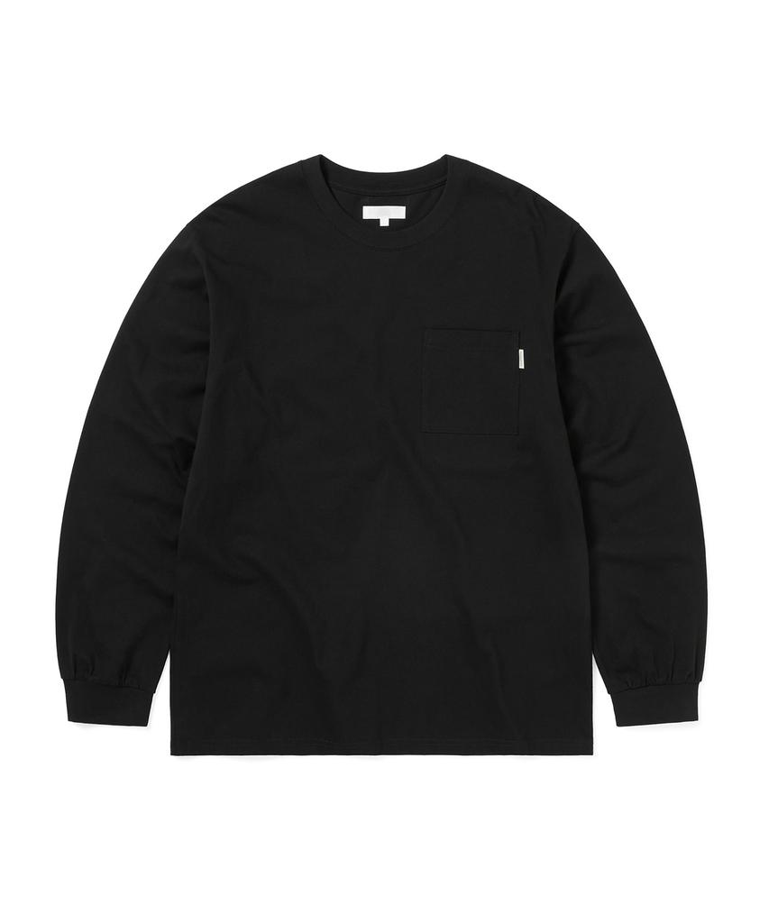 THISISNEVERTHAT Basic Pocket L/S Tee Black