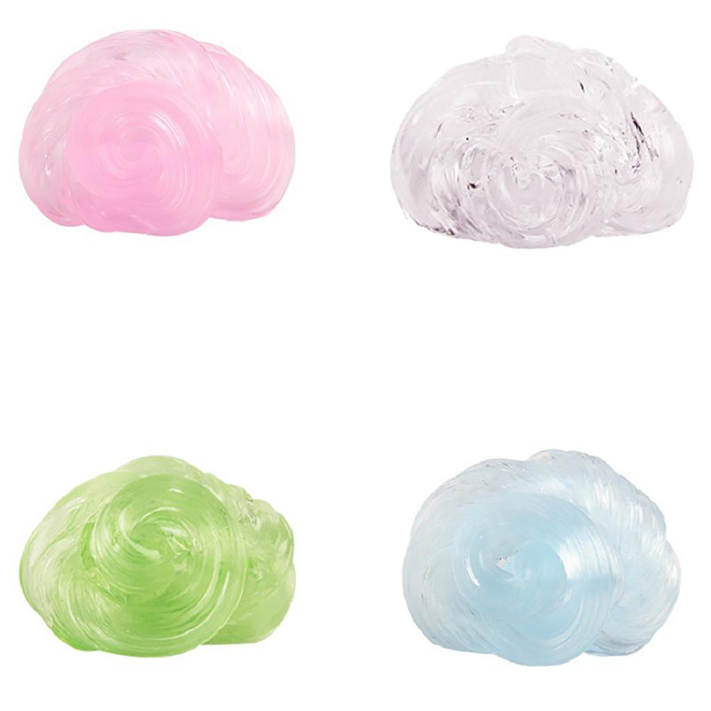 Non Newtonian Fluid Pinch Music Color Changing Glue Slime Non Stick Hand Decompression Toy Crystal Mud