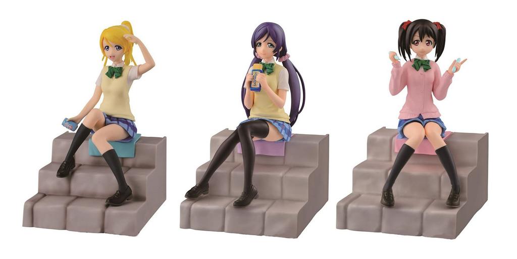 Love School Figures set Live! "After Moments" [Ayase Eli/Tojo Nozomi/Yazawa Nico] 3-piece