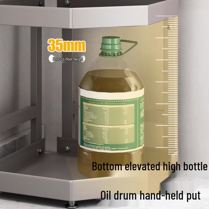 Bieying Kitchen Corner Storage Rack