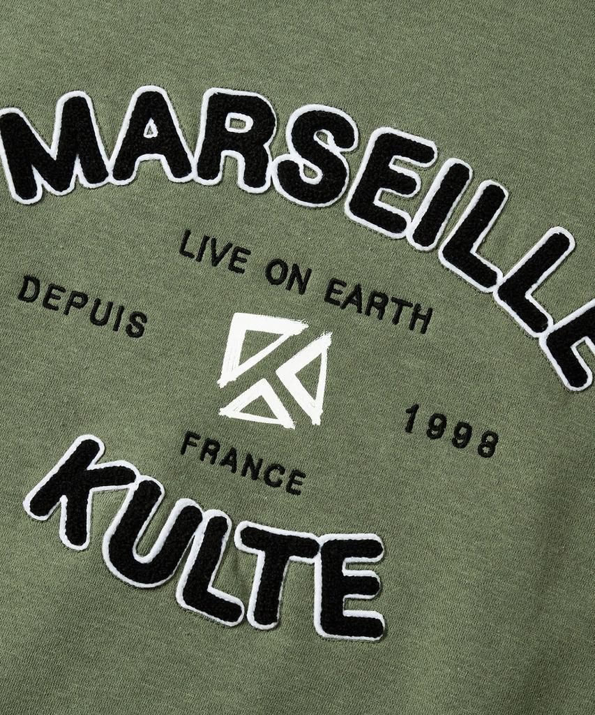 KULTE Authentic Boucle Crewneck Khaki