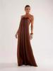 Elegant 2026 European and American Women's Open-Back Halter Beach Dress