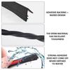Universal Fit Car Rubber Sealing Strips V-Shape Design Waterproof Strip  Glass Gap Sealing